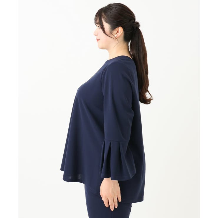 【大きいサイズ 11号サイズあり セットアップ対応】カットジョーゼットバックレー… | eur3 | 詳細画像4 