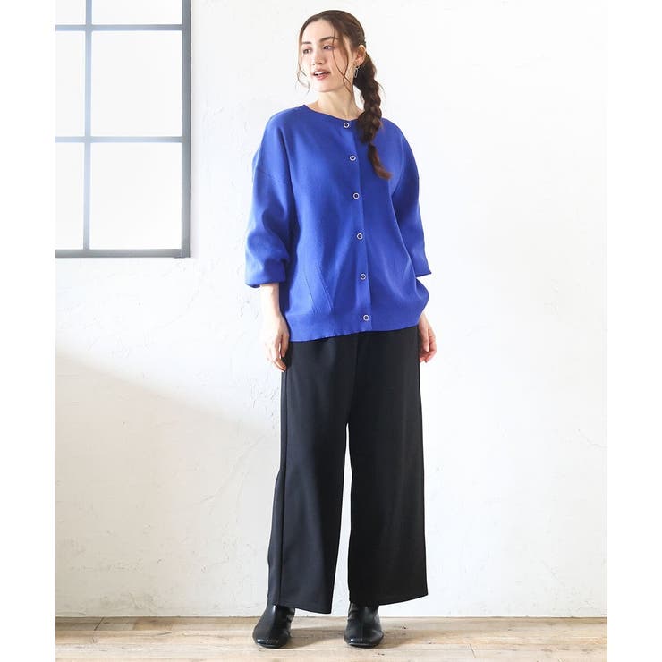 【大きいサイズ】イージーワイドパンツ | eur3 | 詳細画像21 