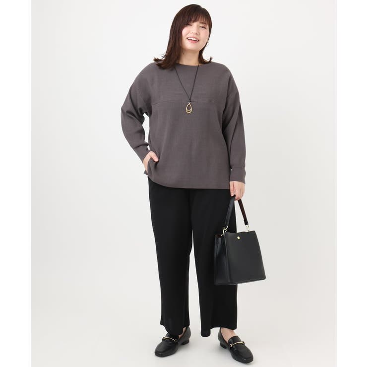 【大きいサイズ】イージーワイドパンツ | eur3 | 詳細画像25 