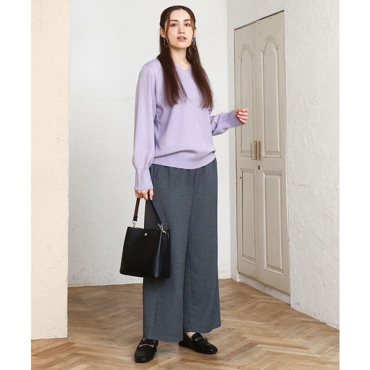 【大きいサイズ】イージーワイドパンツ | eur3 | 詳細画像3 