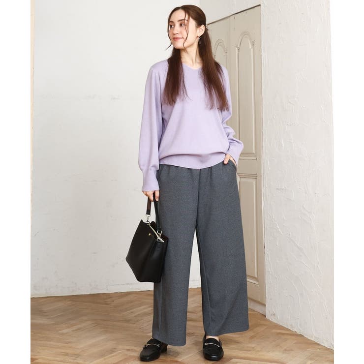 【大きいサイズ】イージーワイドパンツ | eur3 | 詳細画像5 