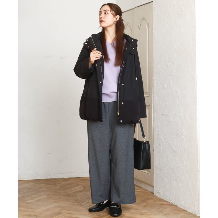 【大きいサイズ】イージーワイドパンツ | eur3 | 詳細画像7 