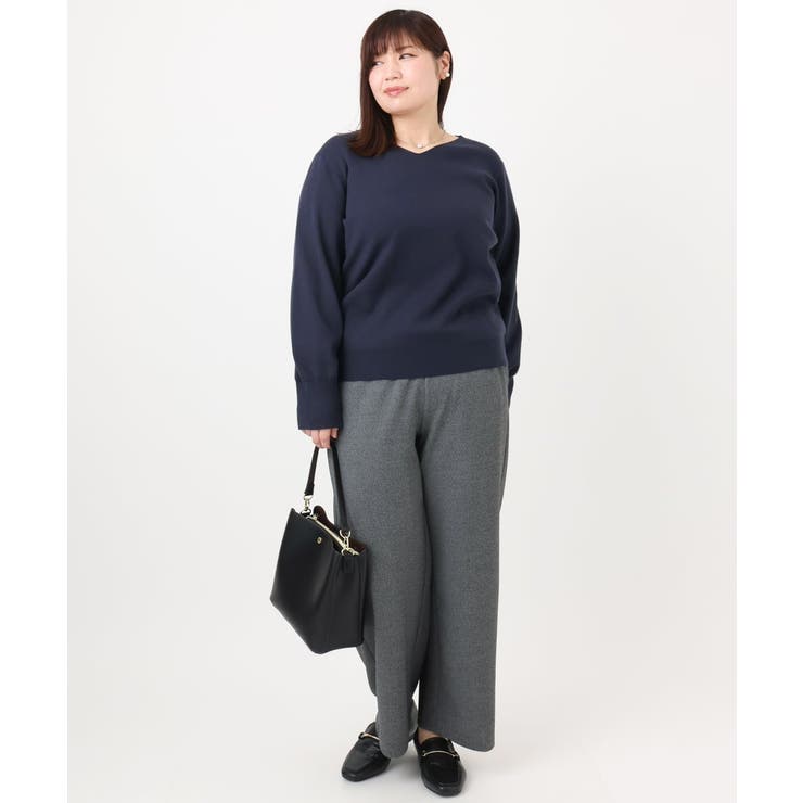 【大きいサイズ】イージーワイドパンツ | eur3 | 詳細画像9 