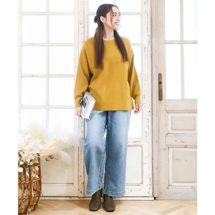 【大きいサイズ】ストレートデニムパンツ | eur3 | 詳細画像2 