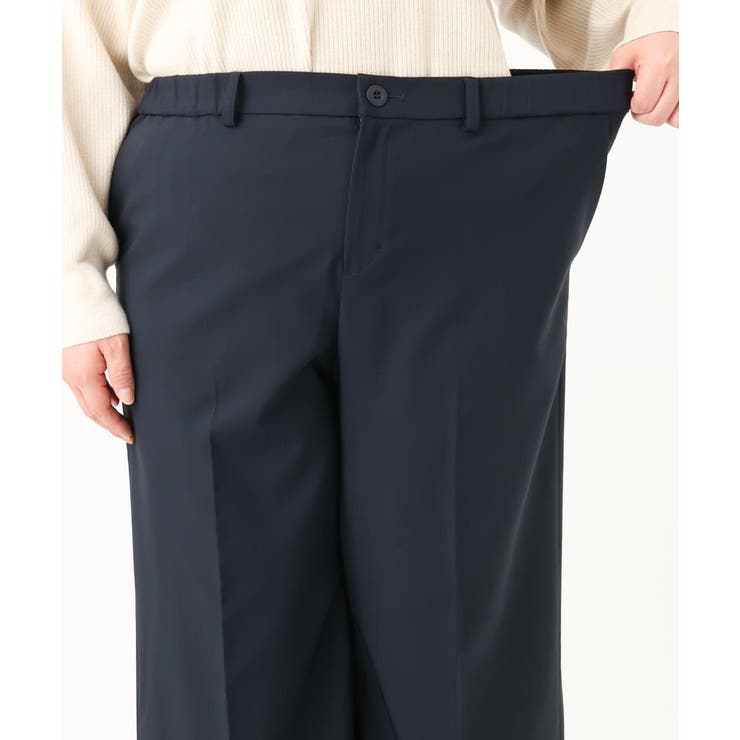 【大きいサイズ/11号サイズあり】センタープレスワイドパンツ | eur3 | 詳細画像13 