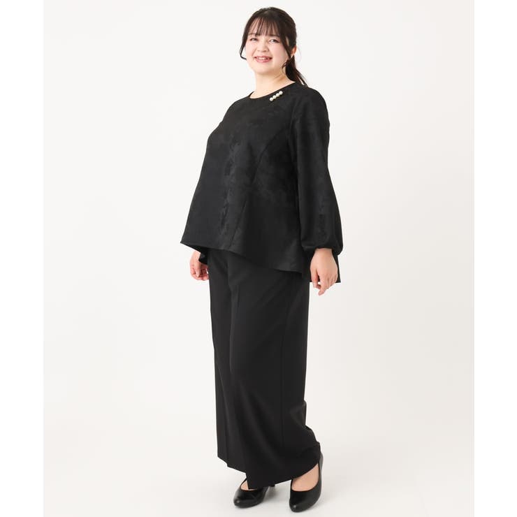 【大きいサイズ/11号サイズあり】センタープレスワイドパンツ | eur3 | 詳細画像22 