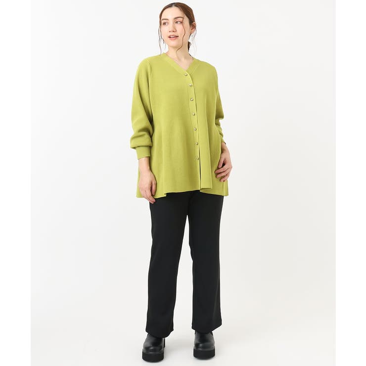 【大きいサイズ】リブジャージーパンツ | eur3 | 詳細画像14 