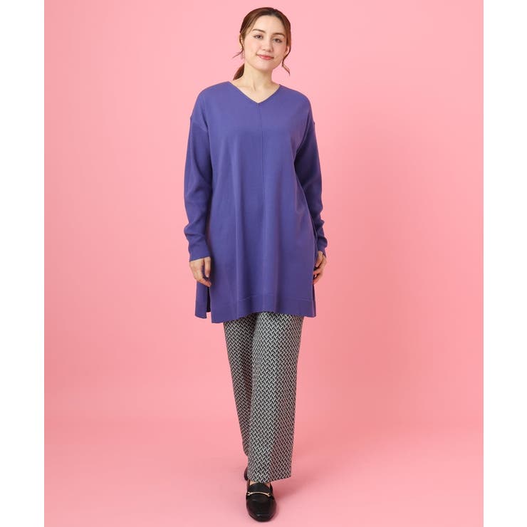 【大きいサイズ】ストレートジャージーパンツ | eur3 | 詳細画像15 