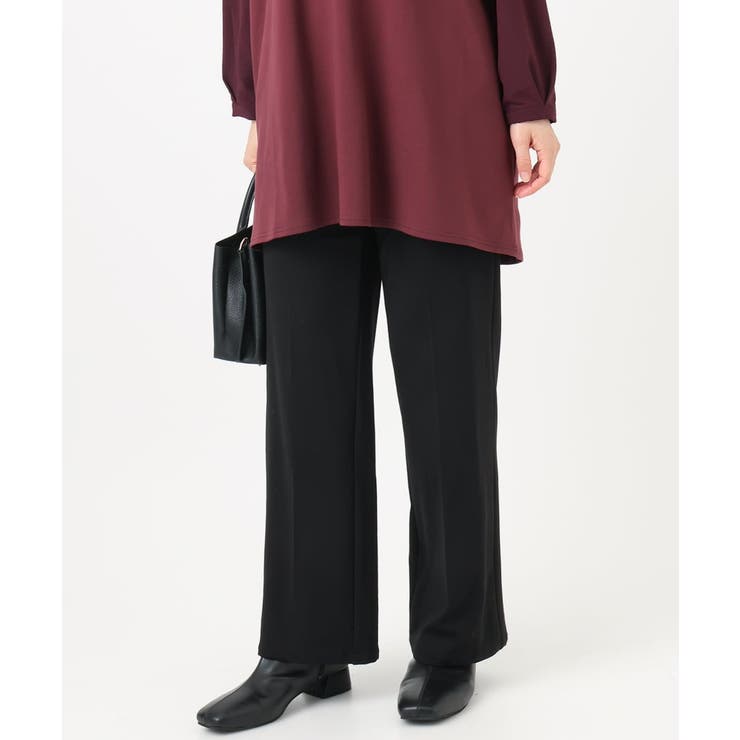 【大きいサイズ】ストレートジャージーパンツ | eur3 | 詳細画像18 