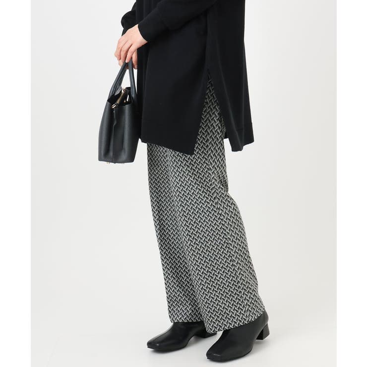 ダークグレー(93) | 【大きいサイズ】ストレートジャージーパンツ | eur3