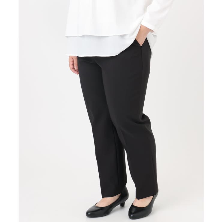 【大きいサイズ/11号サイズあり】Wクロスストレートパンツ | eur3 | 詳細画像21 