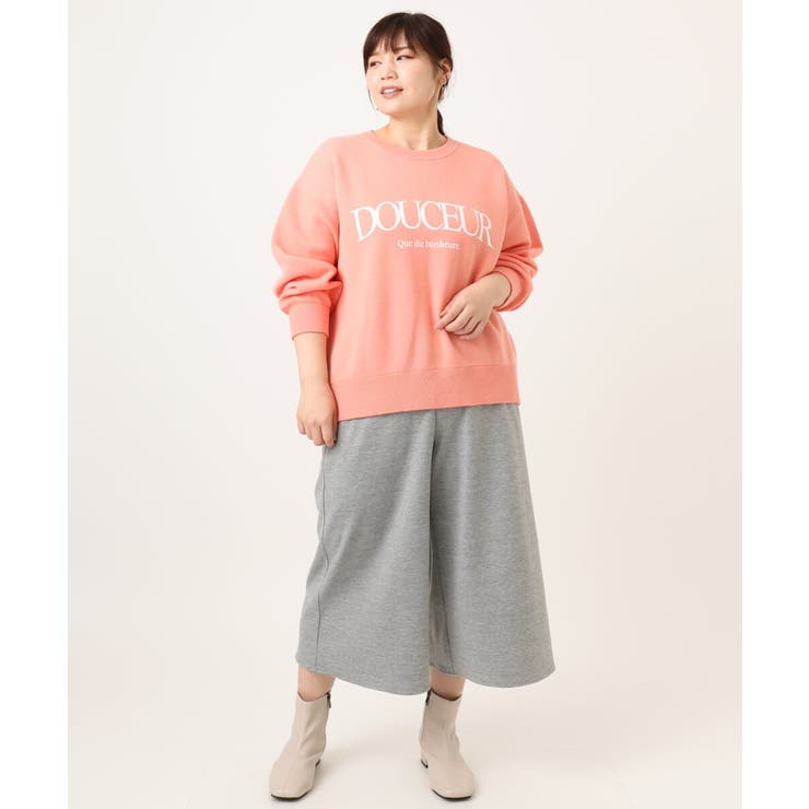 【大きいサイズ】ジャージーキュロットパンツ | eur3 | 詳細画像11 