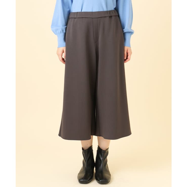 【大きいサイズ】ジャージーキュロットパンツ | eur3 | 詳細画像12 