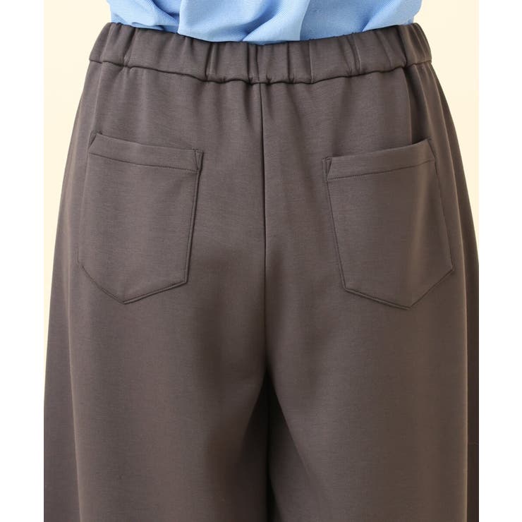 【大きいサイズ】ジャージーキュロットパンツ | eur3 | 詳細画像15 