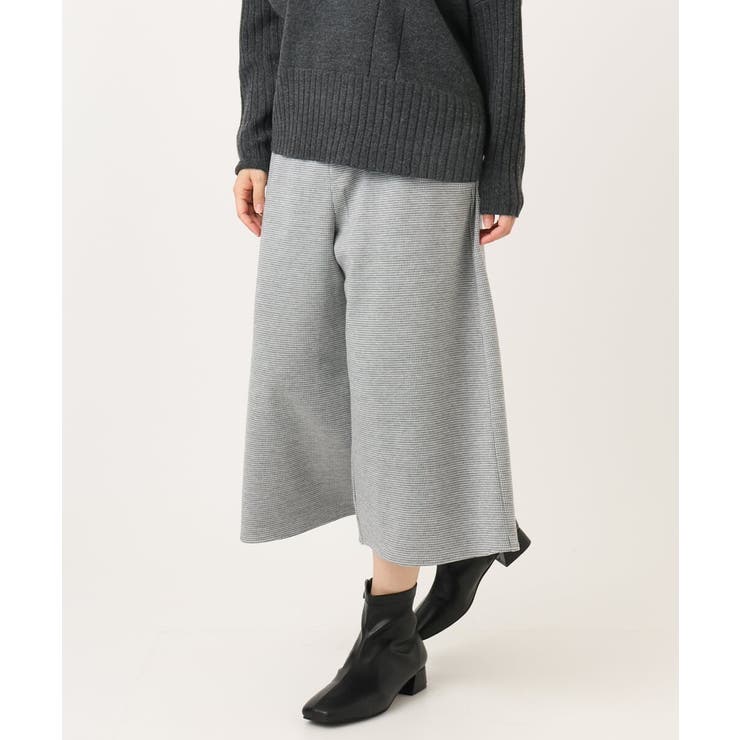 【大きいサイズ】ジャージーキュロットパンツ | eur3 | 詳細画像2 