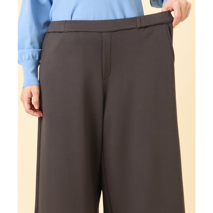 【大きいサイズ】ジャージーキュロットパンツ | eur3 | 詳細画像20 