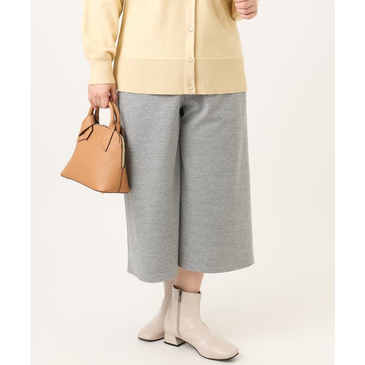 【大きいサイズ】ジャージーキュロットパンツ | eur3 | 詳細画像6 