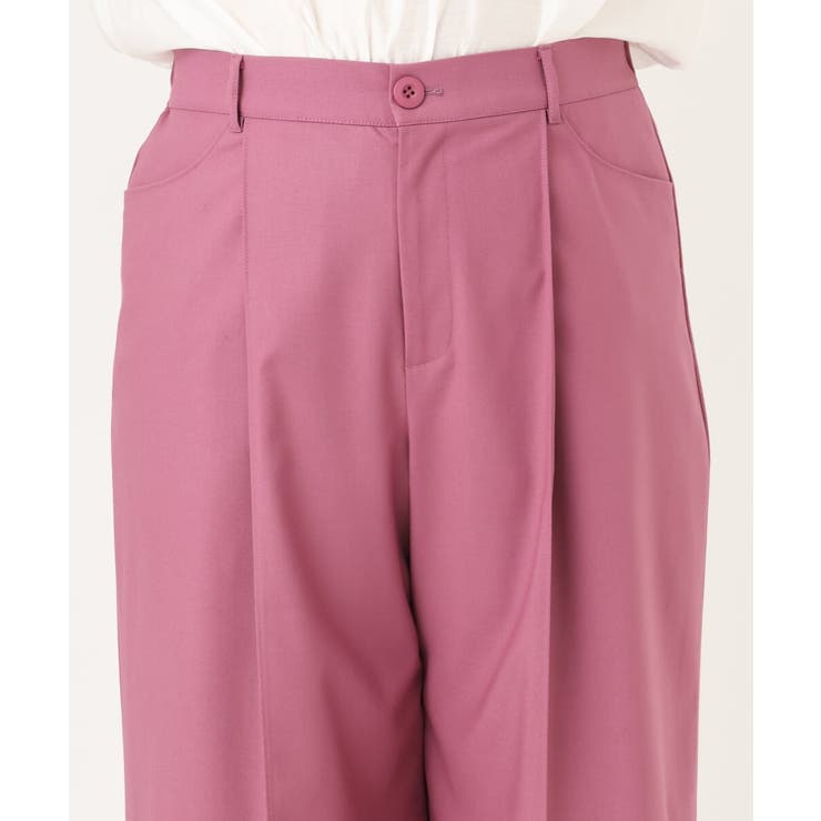 【大きいサイズ】ストレッチワイドパンツ | eur3 | 詳細画像10 