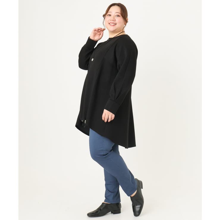 【大きいサイズ】ストレッチスリムパンツ | eur3 | 詳細画像7 