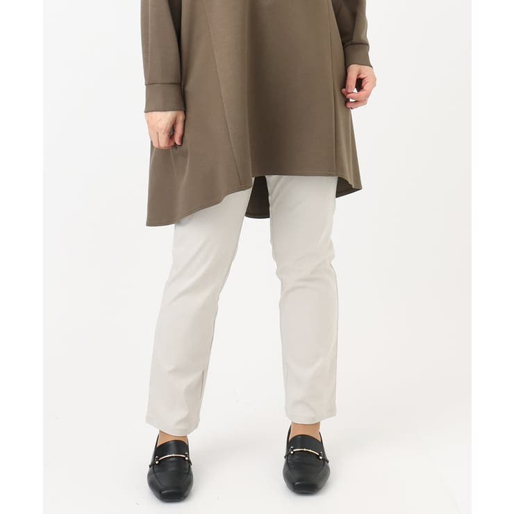 グレージュ(89) | 【大きいサイズ】ストレッチスリムパンツ | eur3