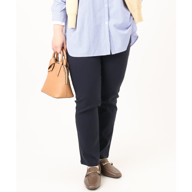 【大きいサイズ】ストレッチスリムパンツ | eur3 | 詳細画像1 