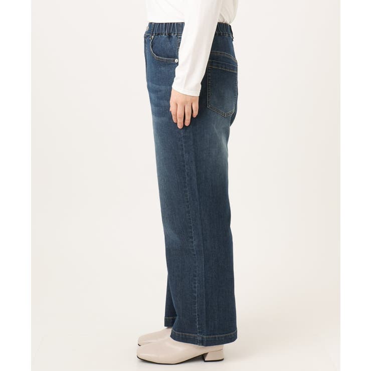 【大きいサイズ】ワイドストレートデニム | eur3 | 詳細画像11 