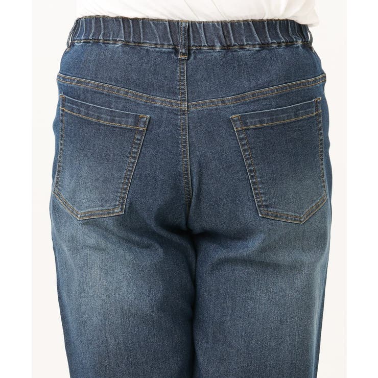 【大きいサイズ】ワイドストレートデニム | eur3 | 詳細画像12 