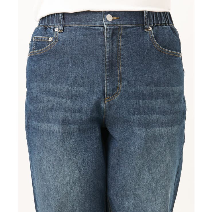 【大きいサイズ】ワイドストレートデニム | eur3 | 詳細画像13 