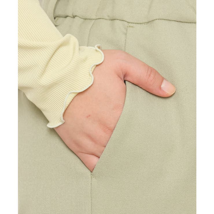 【大きいサイズ】センタープレスワイドパンツ | eur3 | 詳細画像18 