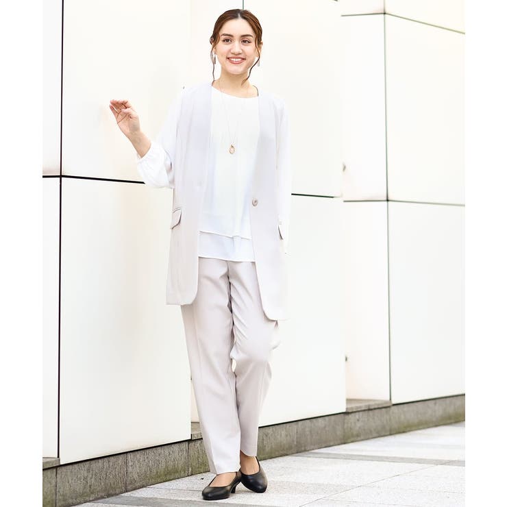 Wクロスストレッチテーパードパンツ | eur3 | 詳細画像13 