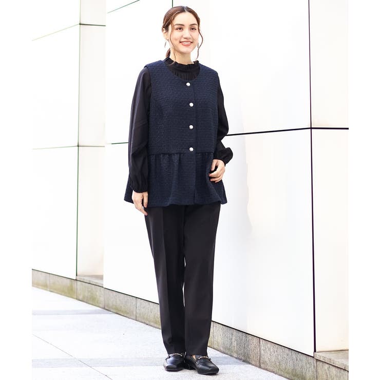 Wクロスストレッチテーパードパンツ | eur3 | 詳細画像27 