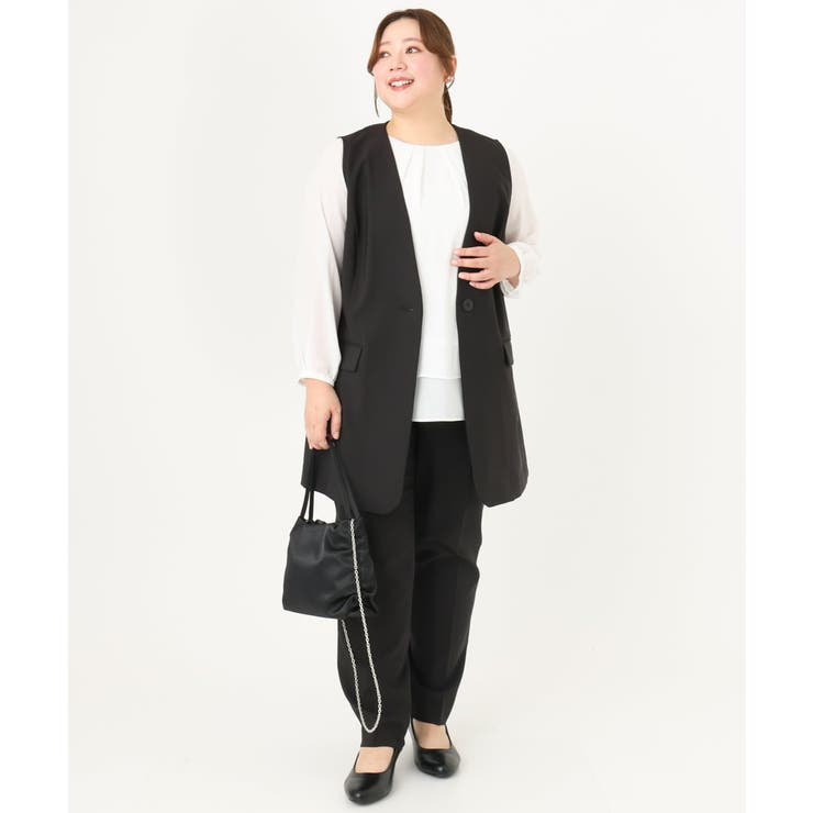 Wクロスストレッチテーパードパンツ | eur3 | 詳細画像34 