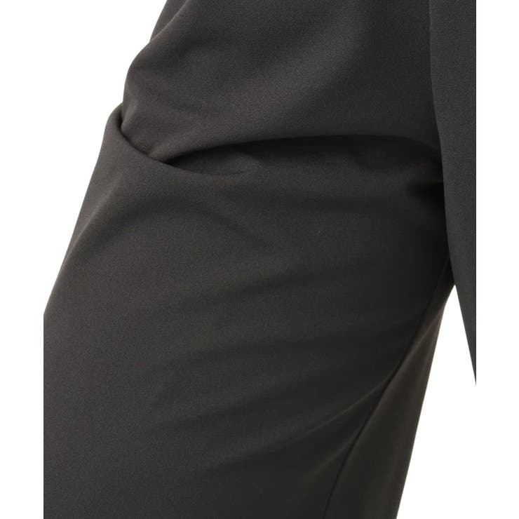 【大きいサイズ/11号サイズあり】カットジョーゼットストレートワイドパンツ | eur3 | 詳細画像12 