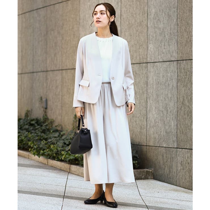 【大きいサイズ】ギャザーフレアパンツ | eur3 | 詳細画像14 