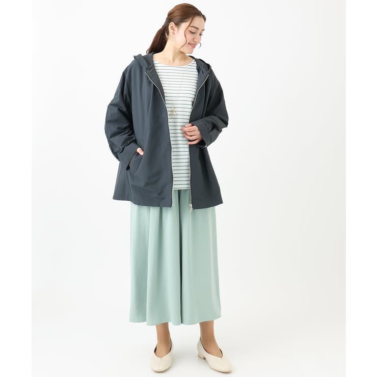 【大きいサイズ】ギャザーフレアパンツ | eur3 | 詳細画像4 