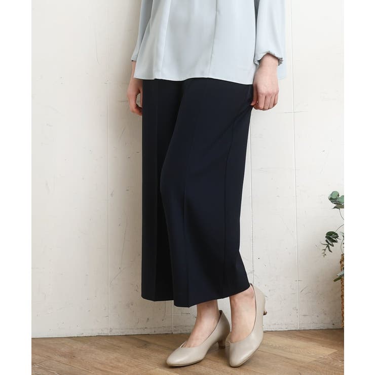 【大きいサイズ】センタープレスワイドパンツ | eur3 | 詳細画像16 