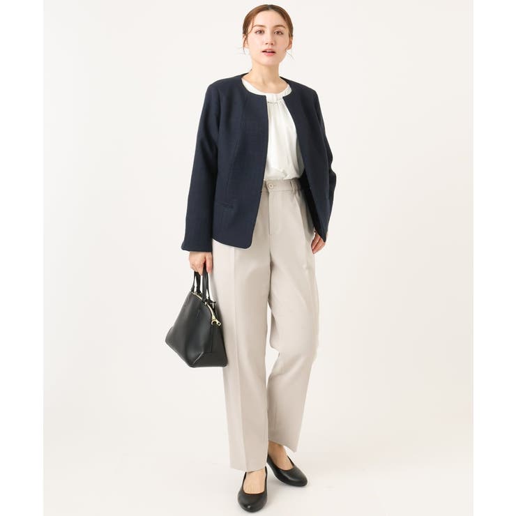 【大きいサイズ/11号サイズあり】Wクロステーパードパンツ | eur3 | 詳細画像20 