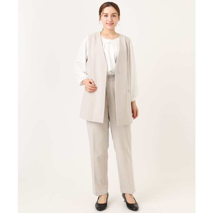 【大きいサイズ/11号サイズあり】Wクロステーパードパンツ | eur3 | 詳細画像21 