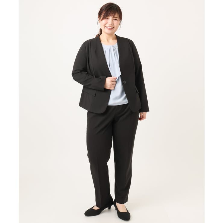 【大きいサイズ/11号サイズあり】Wクロステーパードパンツ | eur3 | 詳細画像25 