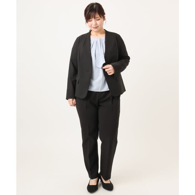 【大きいサイズ/11号サイズあり】Wクロステーパードパンツ | eur3 | 詳細画像26 