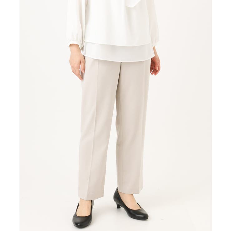 【大きいサイズ/11号サイズあり】Wクロステーパードパンツ | eur3 | 詳細画像8 