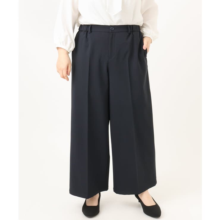 【大きいサイズ/11号サイズあり】Wクロスワイドパンツ | eur3 | 詳細画像13 