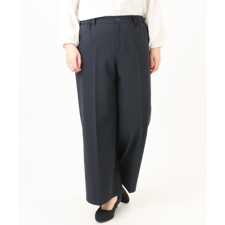 【大きいサイズ/11号サイズあり】Wクロスワイドパンツ | eur3 | 詳細画像14 