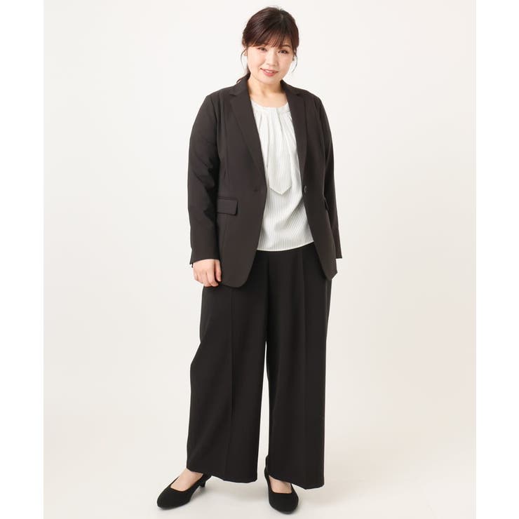 【大きいサイズ/11号サイズあり】Wクロスワイドパンツ | eur3 | 詳細画像23 