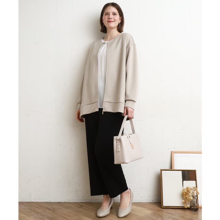 【大きいサイズ 11号サイズあり セットアップ対応】カットジョーゼットテーパード… | eur3 | 詳細画像21 