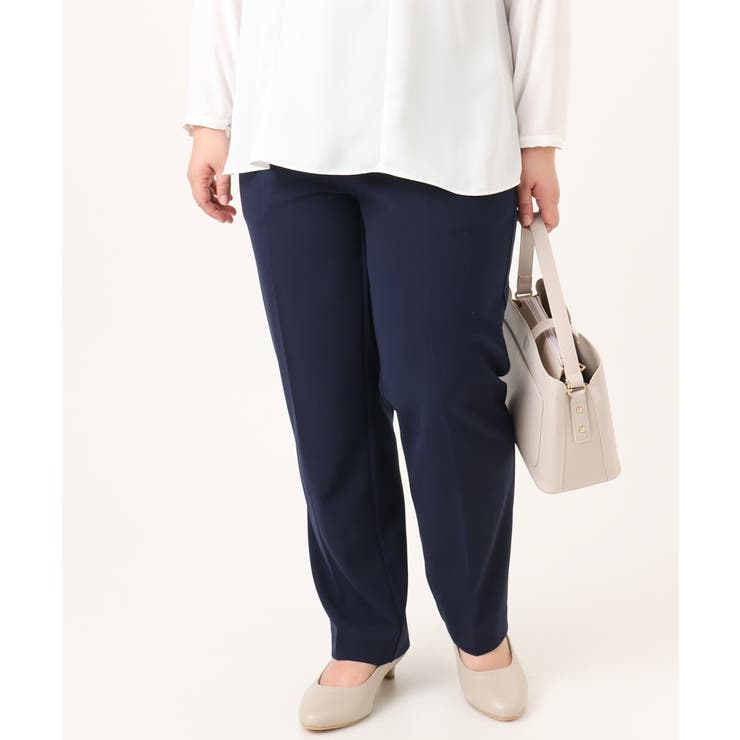 【大きいサイズ 11号サイズあり セットアップ対応】カットジョーゼットテーパード… | eur3 | 詳細画像4 