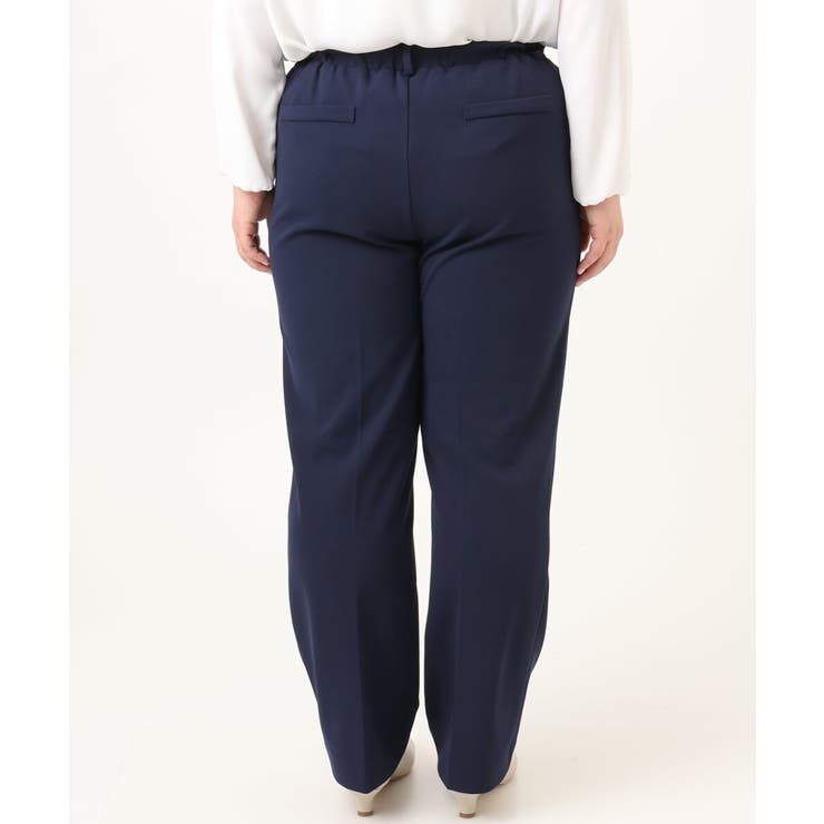 【大きいサイズ 11号サイズあり セットアップ対応】カットジョーゼットテーパード… | eur3 | 詳細画像7 