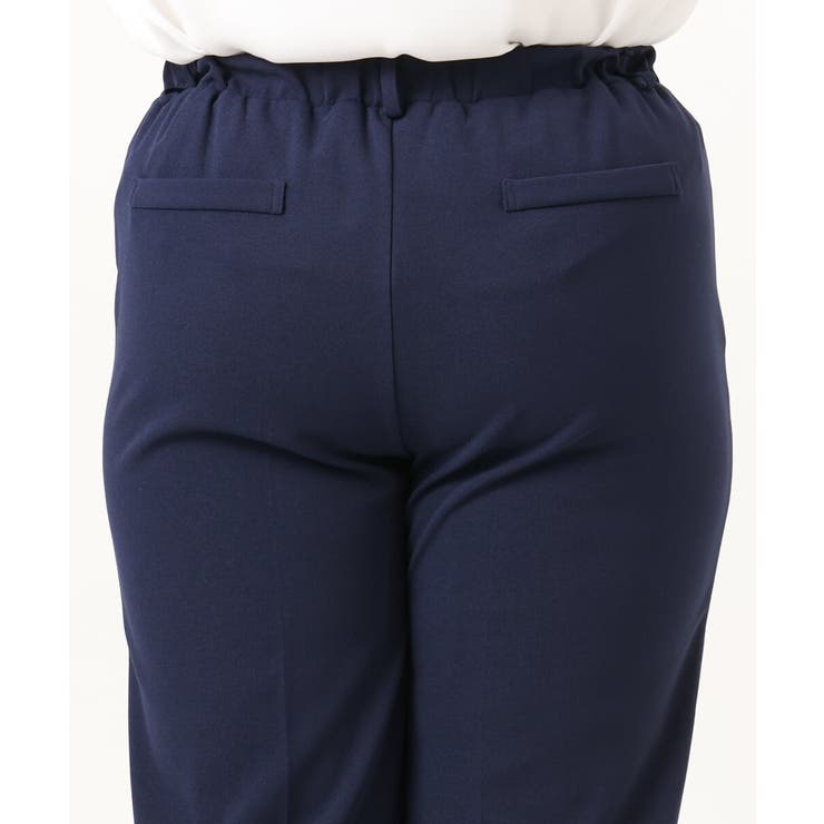 【大きいサイズ 11号サイズあり セットアップ対応】カットジョーゼットテーパード… | eur3 | 詳細画像8 