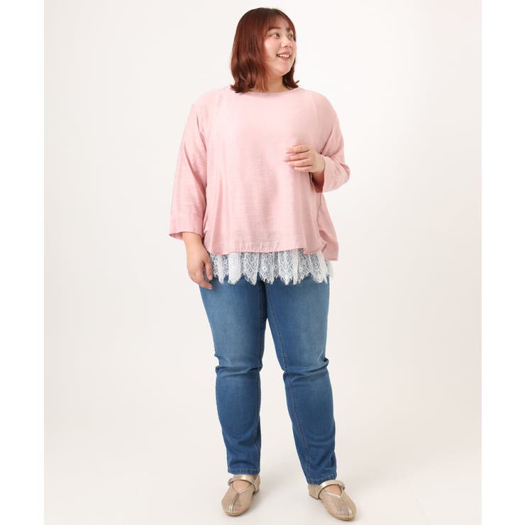 【大きいサイズ】ゆるフィットデニム | eur3 | 詳細画像17 