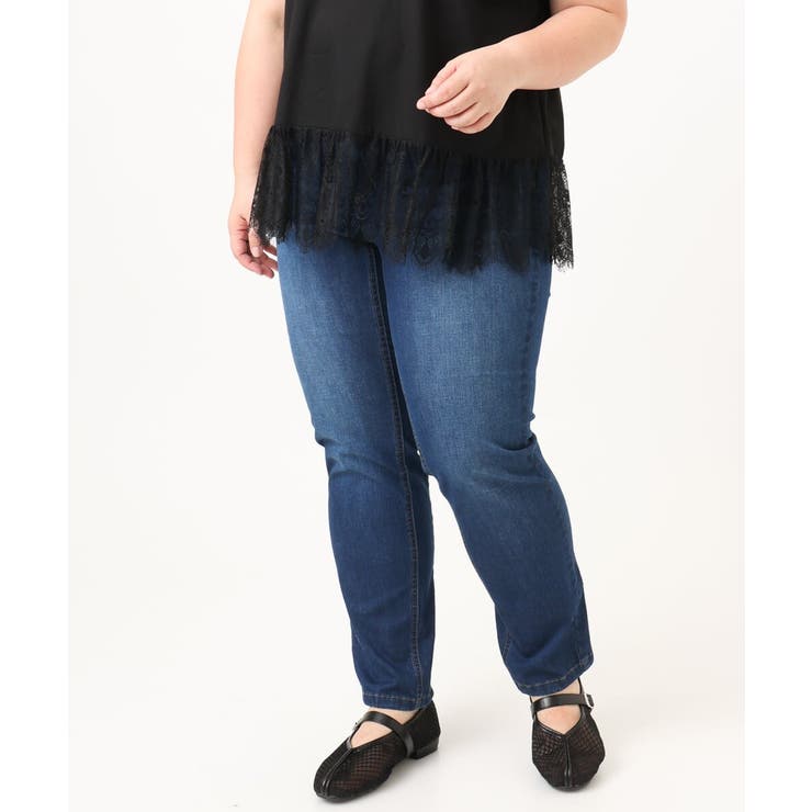 【大きいサイズ】ゆるフィットデニム | eur3 | 詳細画像23 